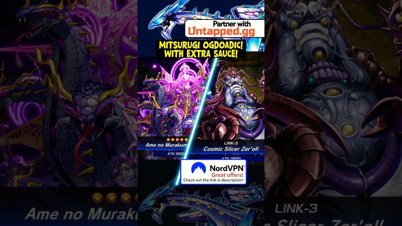 MITSURUGI IS OGDOADIC SUPPORT ⁉️#duelistcup  #yugioh #masterduel #wcs2025