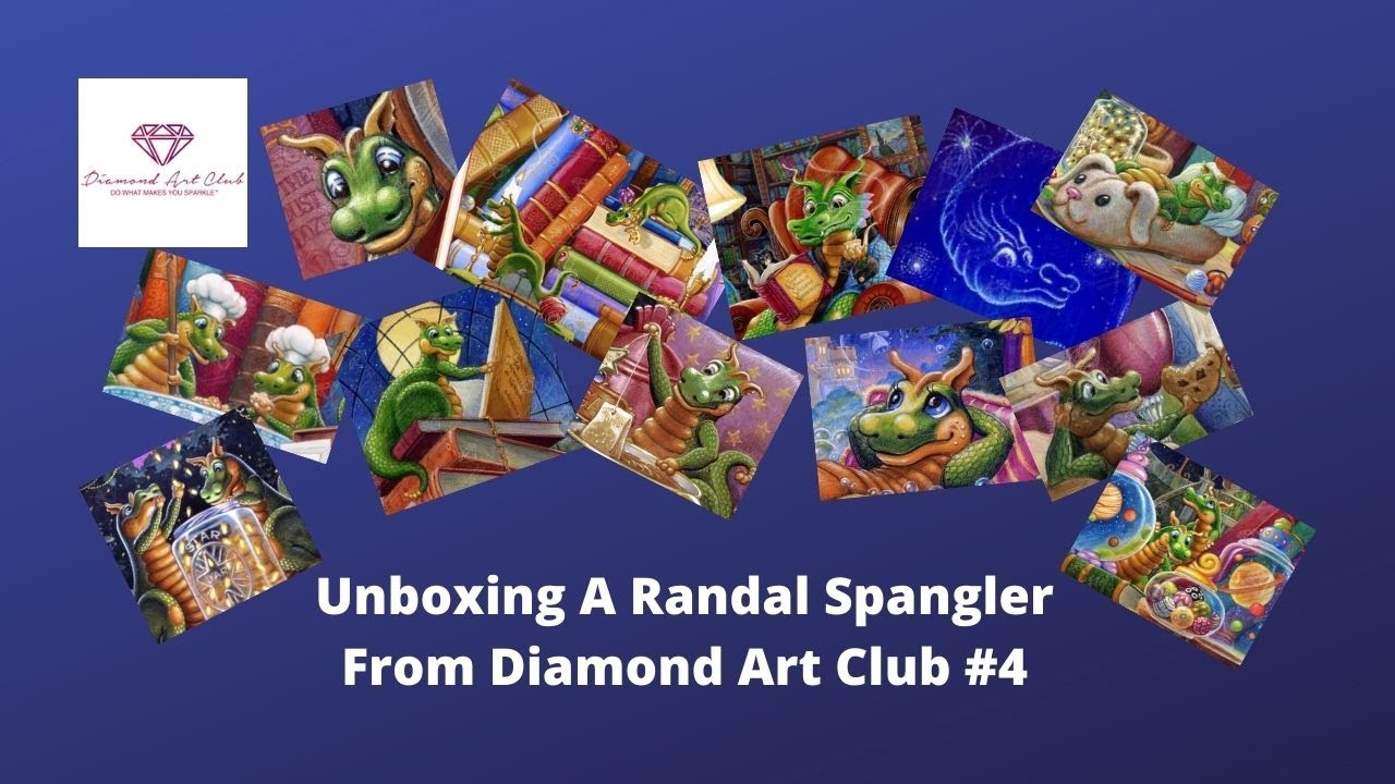 Unboxing A Randal Spangler From Diamond Art Club #4
