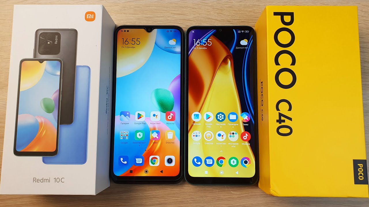 XIAOMI REDMI 10C VS POCO C40 - КАКОЙ БЮДЖЕТНИК ЛУЧШЕ? ПОЛНОЕ СРАВНЕНИЕ!