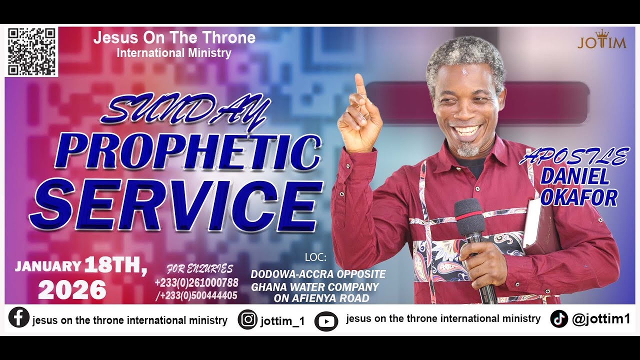 JOTTIM SUNDAY SERVICE WITH APOSTLE DANIEL OKAFOR.