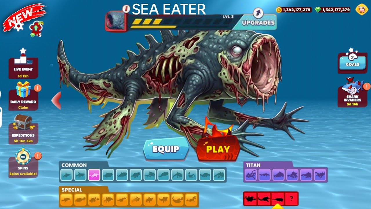 Hungry Shark Evolution 13.8.2 hack | All Shark unlocked - New Shark Coming Soon Update