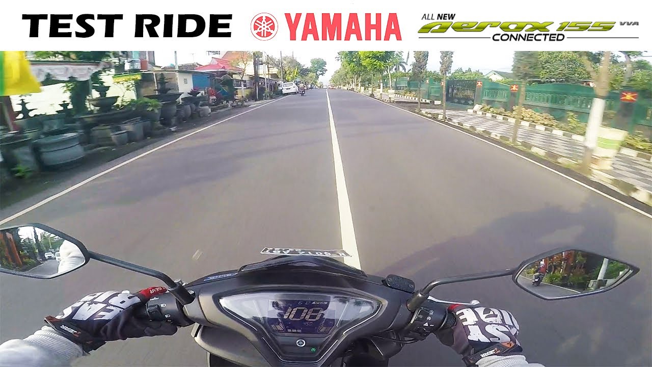 ИСПЫТАНИЯ НА АПГРЕЙДЫ, ПОВОРОТЫ, РАЗГОН | Тест-драйв Yamaha All New Aerox 155 Connected ABS 2021