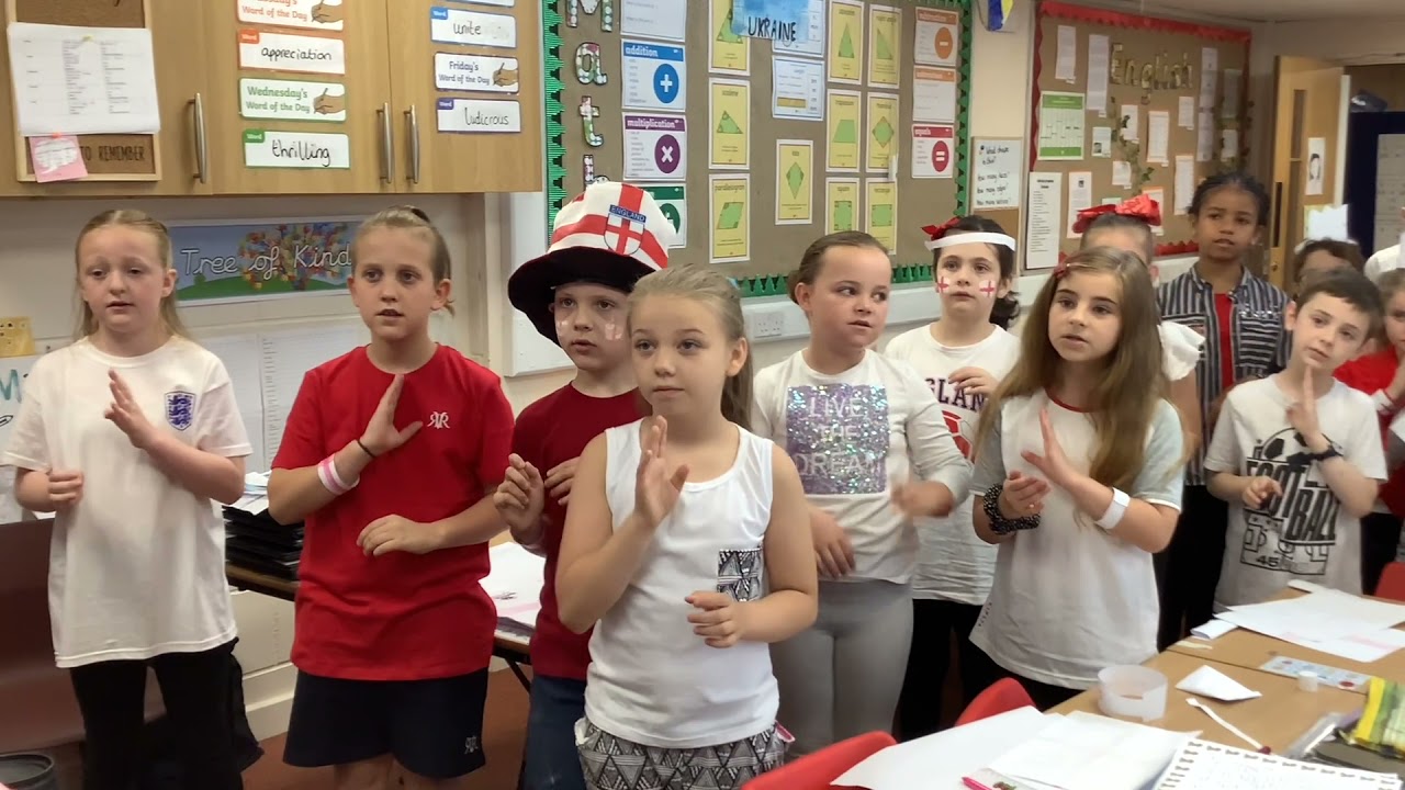 Moorcroft Wood Primary School - It's Coming Home!