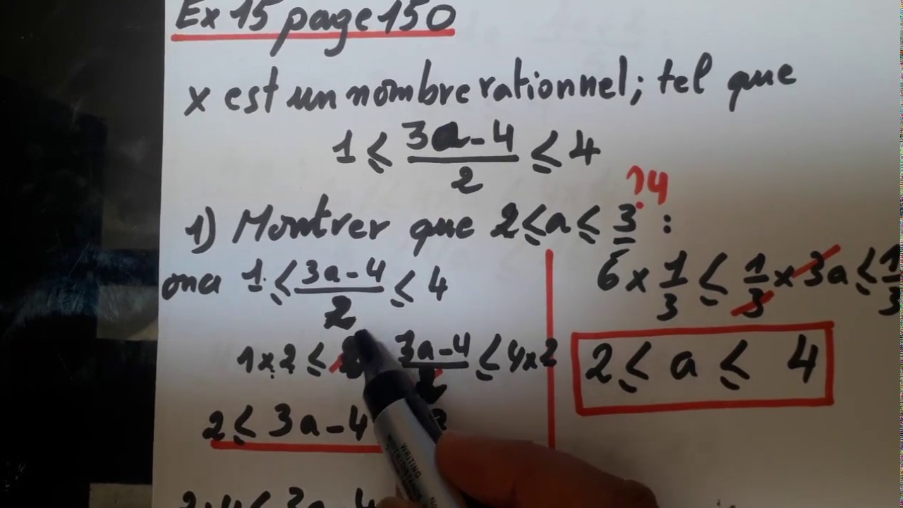 correction des exercices ordre et opérations:ex 3 et 14;15;16 page 147 ;150 ;151-maths archipel-2ac