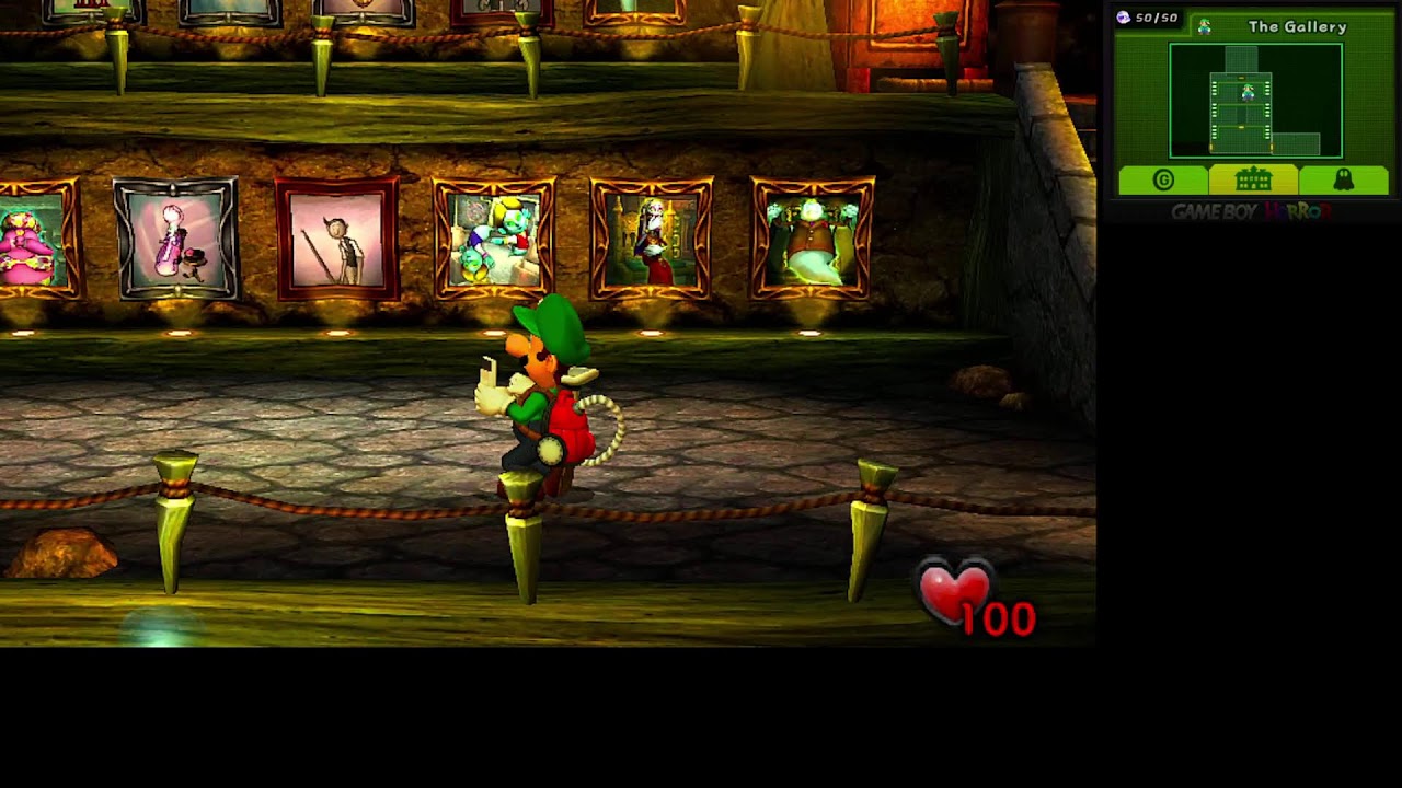 Luigi mansion boss rush