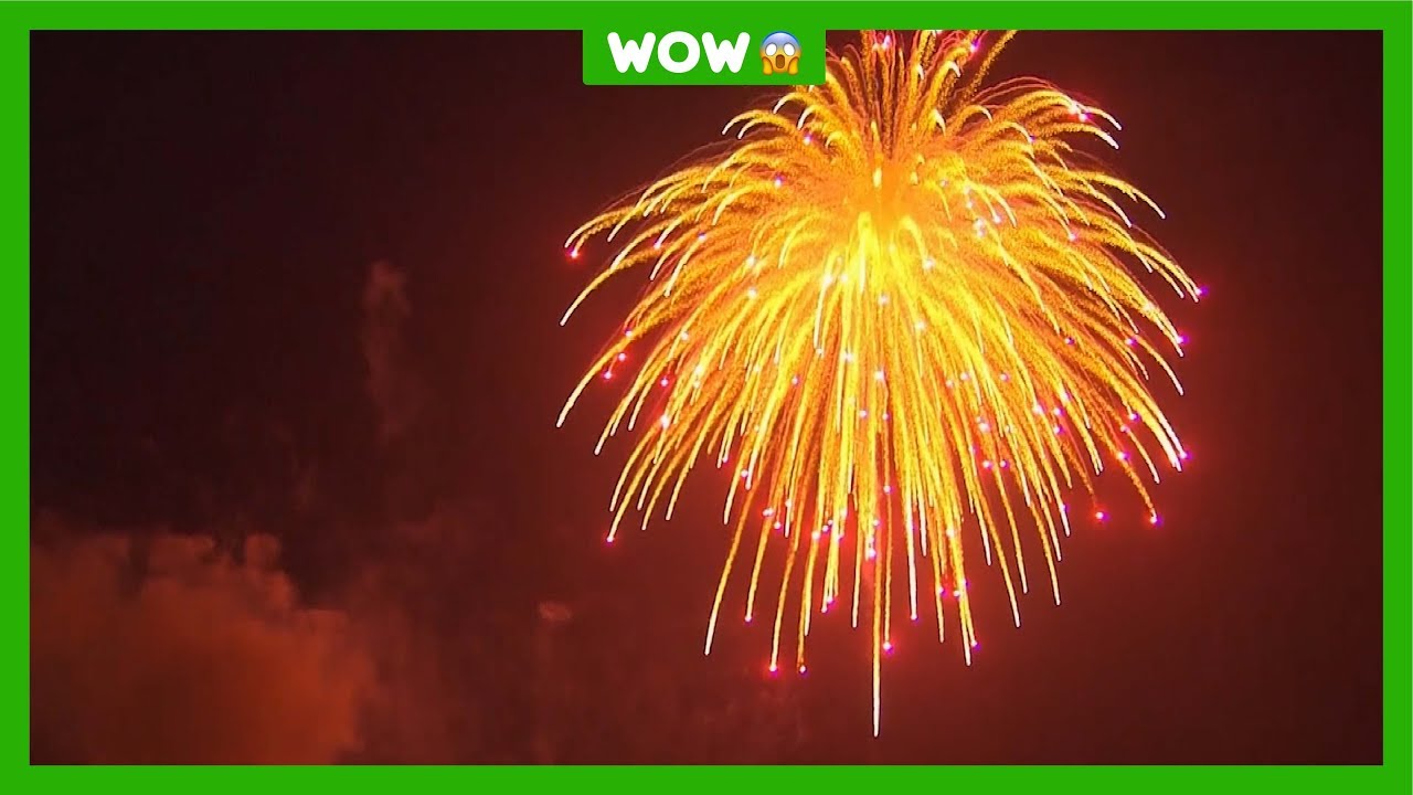 Dit is het grootste stuk vuurwerk (1000 kilo!) ooit