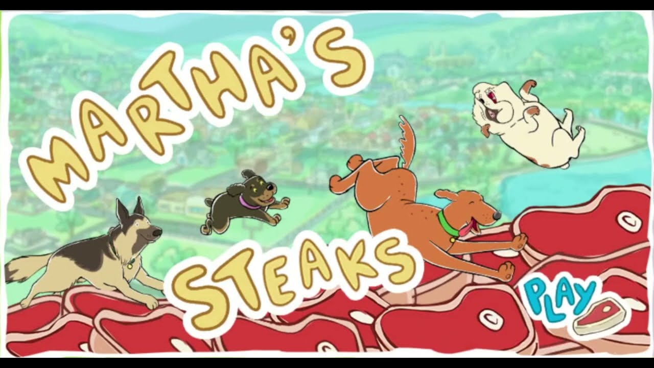Martha Speaks: Martha's Steaks - Flash Games