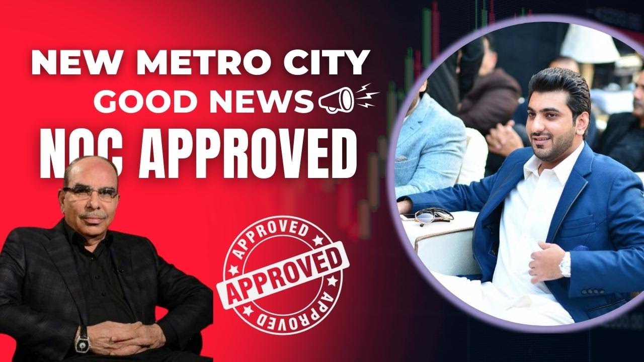 Big News | New Metro City Rawalpindi | NOC Approved By RDA | Plots on Easy Installments |