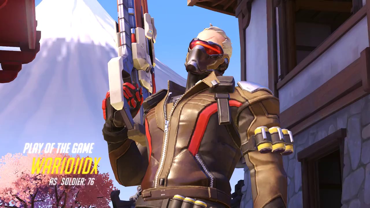Overwatch - Soldier 69 d&aacute;ndolo todo [Play of the Game]
