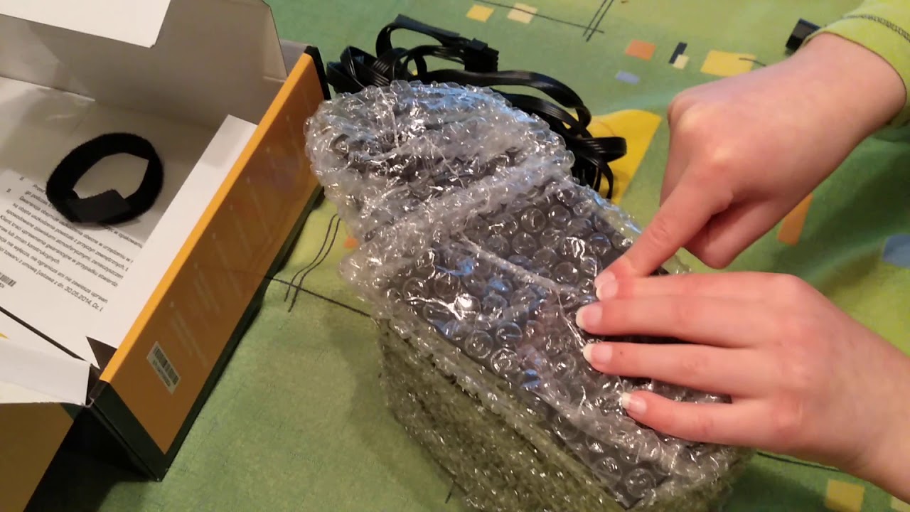 Unboxing power supply silentiumpc Vero l2 bronze 500W