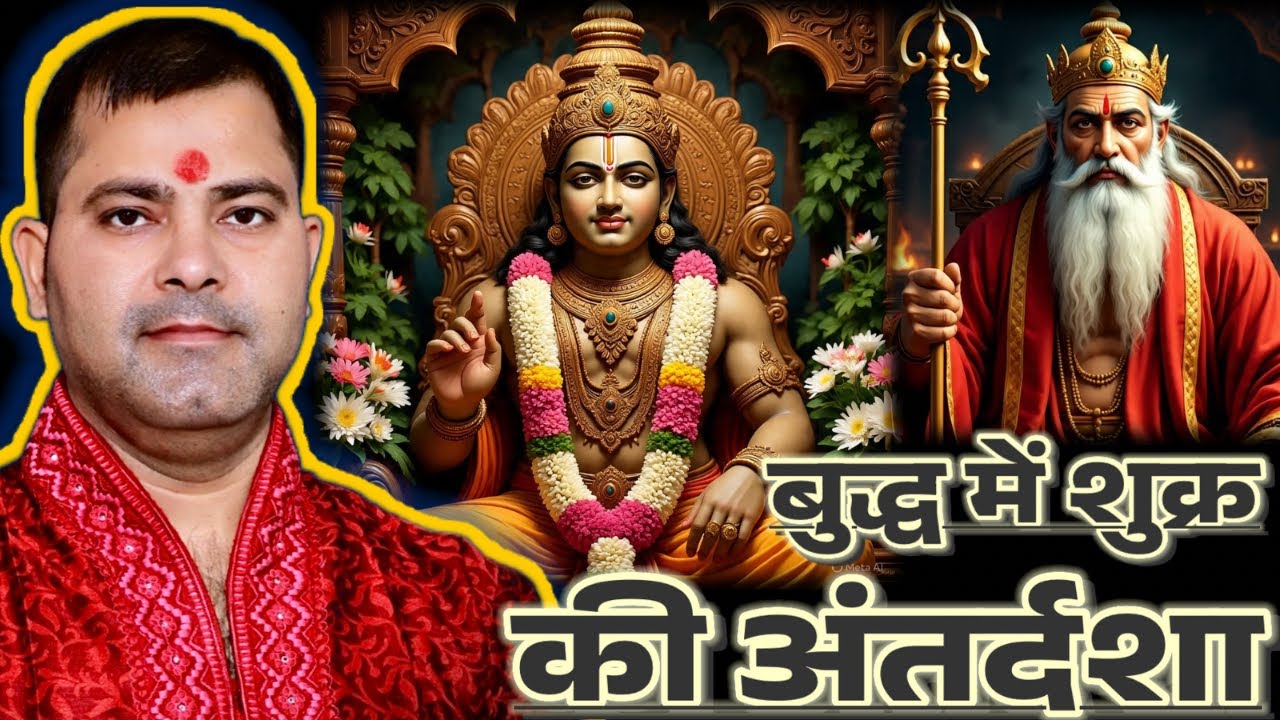 Budh ki mahadasha me shukra ki antardasha | Mercury mahadasha venus antardasha