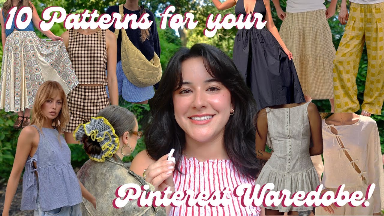 10 Sewing Patterns for your DREAM Pinterest Waredrobe!