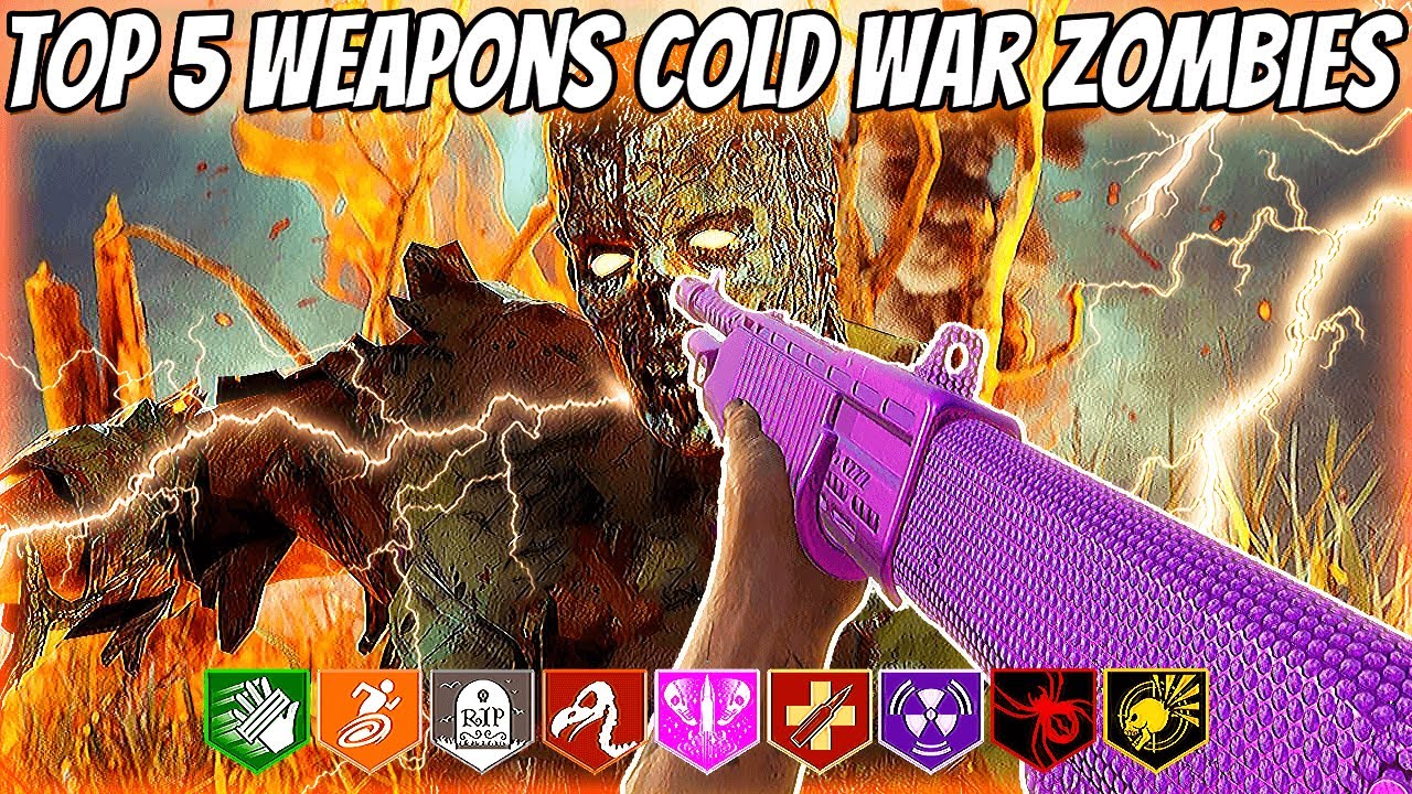 TOP 5 WEAPONS IN COLD WAR ZOMBIES, SEASON 5
