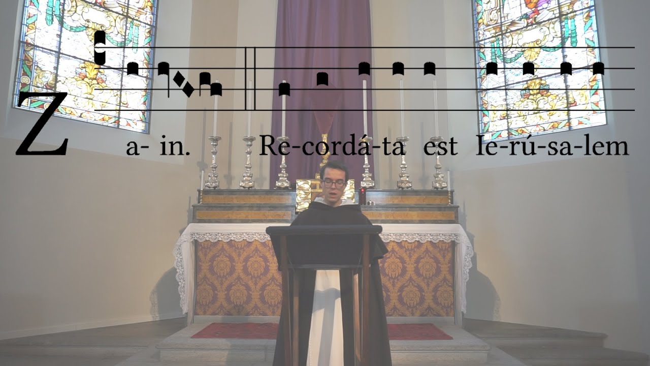 Lamentationes Jeremiae Prophetae O.P. | Lectio III | (Feria V in Coena Domini)