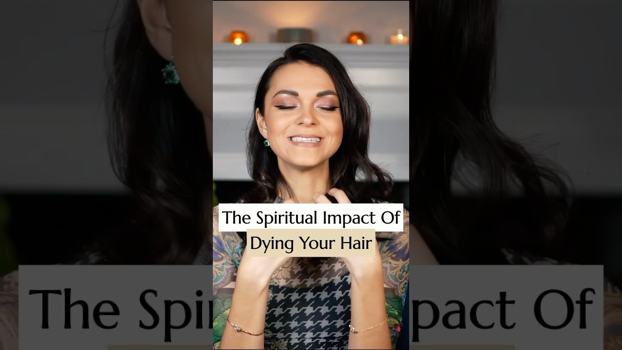 This is the spiritual impact of dying your hair #spirituality #haircolor