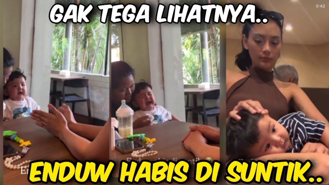 GAK TEGA LIHATNYA ‼️REAKSI ENDUW SAAT HABIS DI SUNTIK, NANGIS TAPI CUMAN BENTAR @WARGANETKONOHA-y3c 