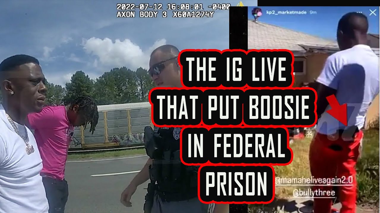 The IG LIVE that got BOOSIE ARRESTED by the FEDS