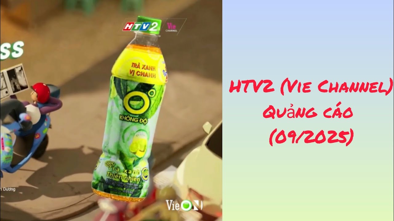 Quảng cáo trên kênh HTV2 (Vie Channel) tháng 9 năm 2025