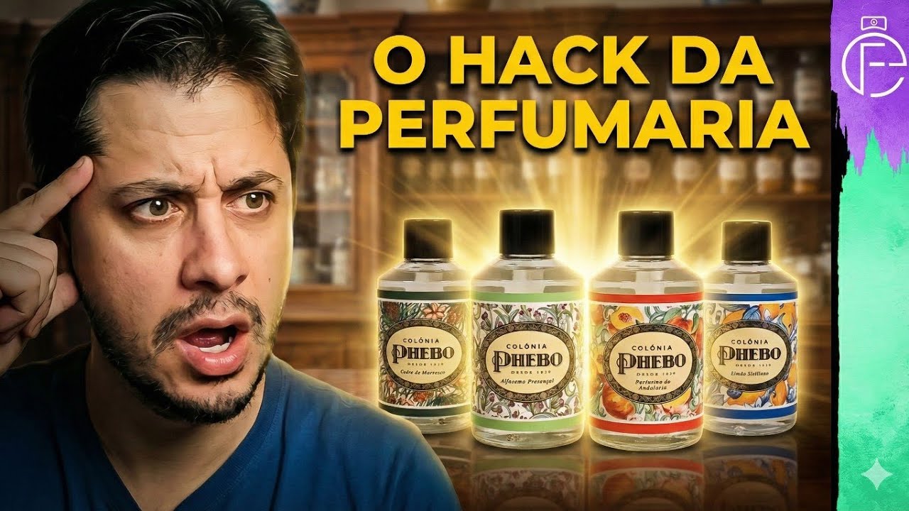 As incriveis aguas de colônia da Phebo!
