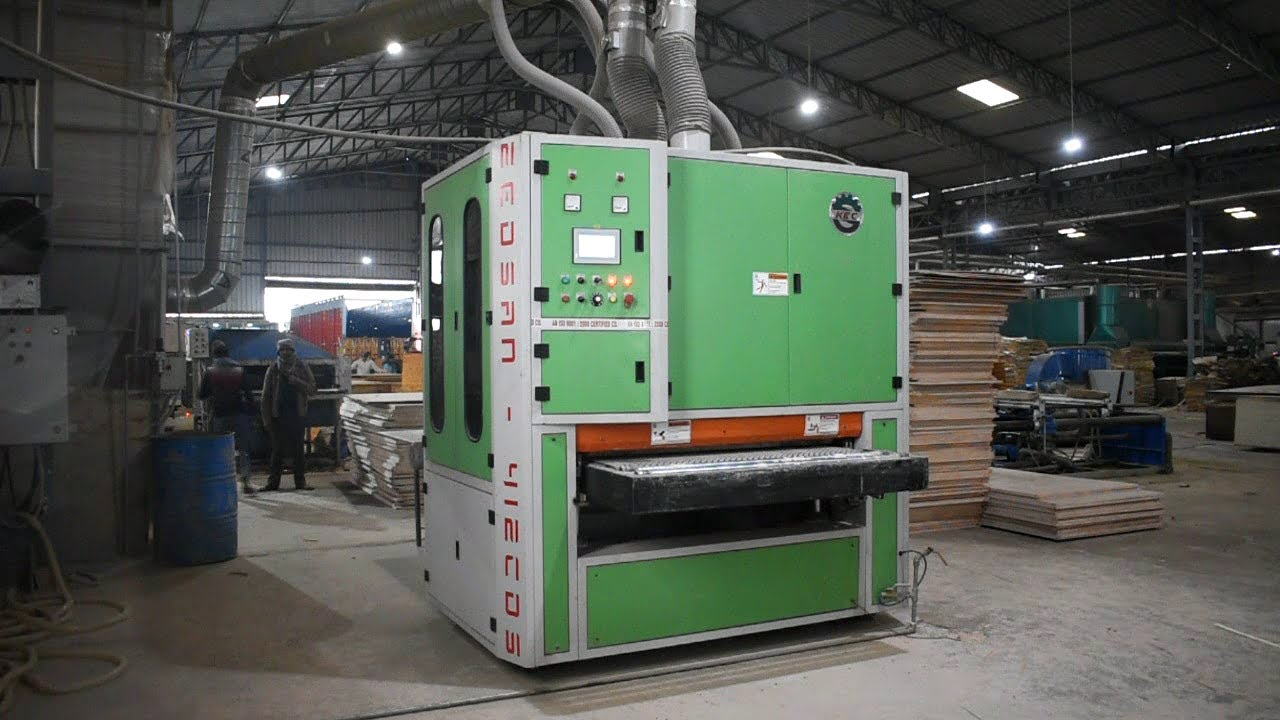 Double Head Wide Belt Sanding Machine |  ZEDSAN 4126 DS | Kumar Engineering Co.