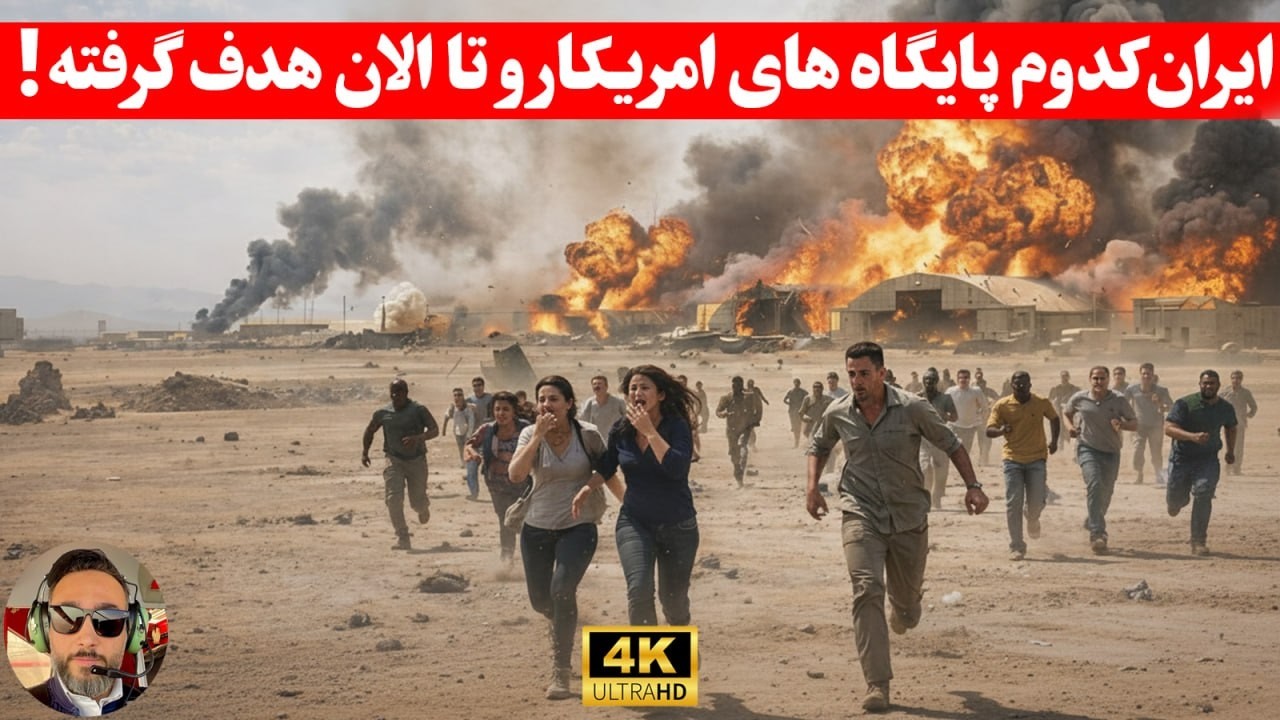 مهم؛ اخرین خبر از  پایگاه های امریکایی که ایران در منطقه زده!!