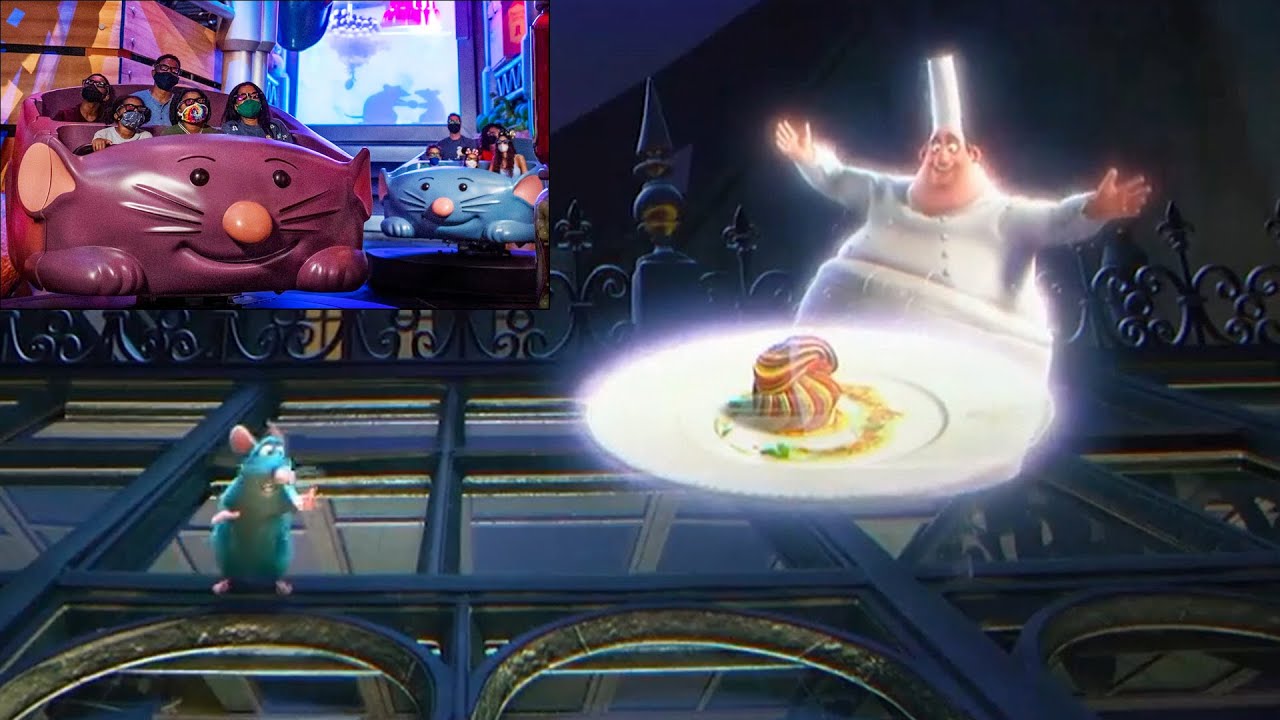 Remy's Ratatouille Adventure Full POV Ride Experience Incl Queue, EPCOT 2021 - Walt Disney World