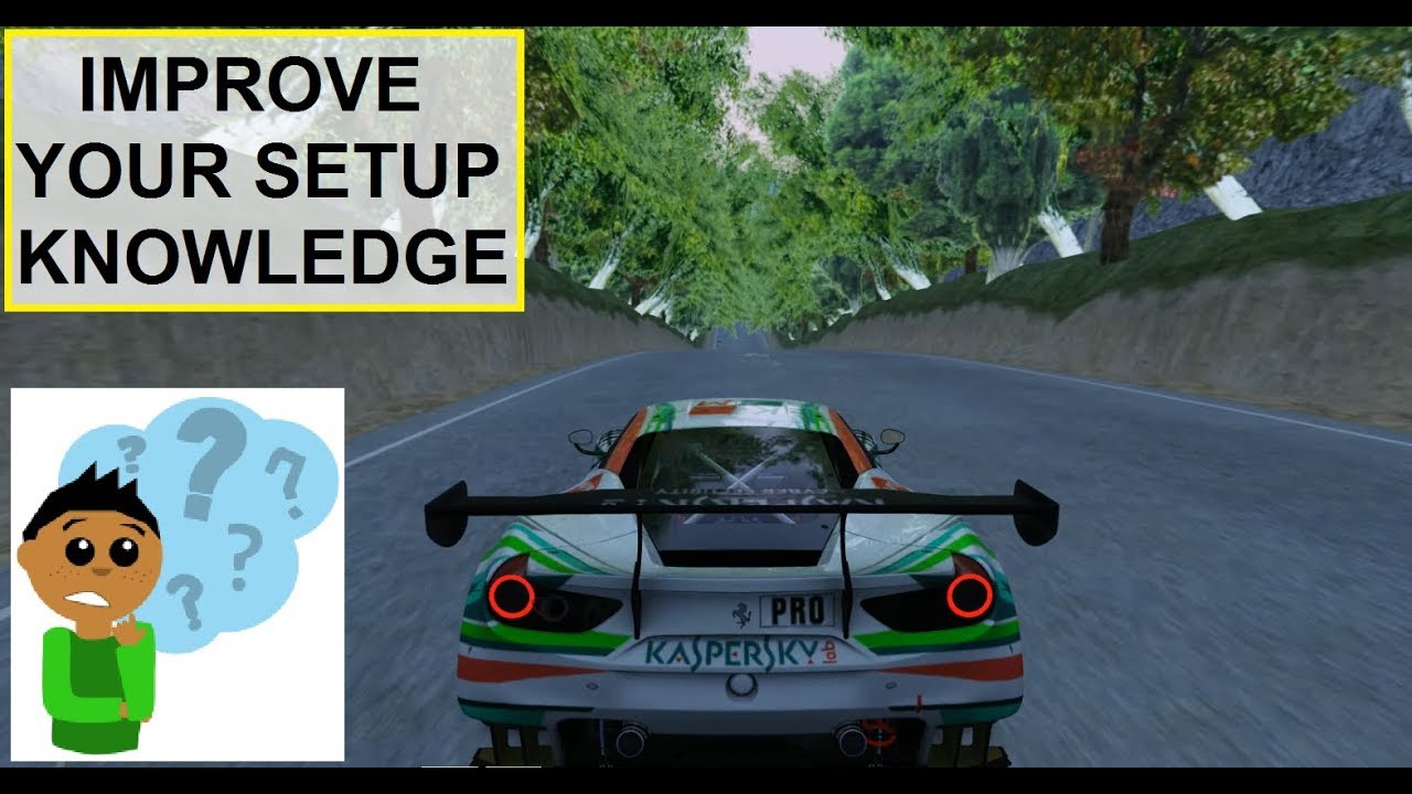 Car setup Game 3 - What's wrong with my car?