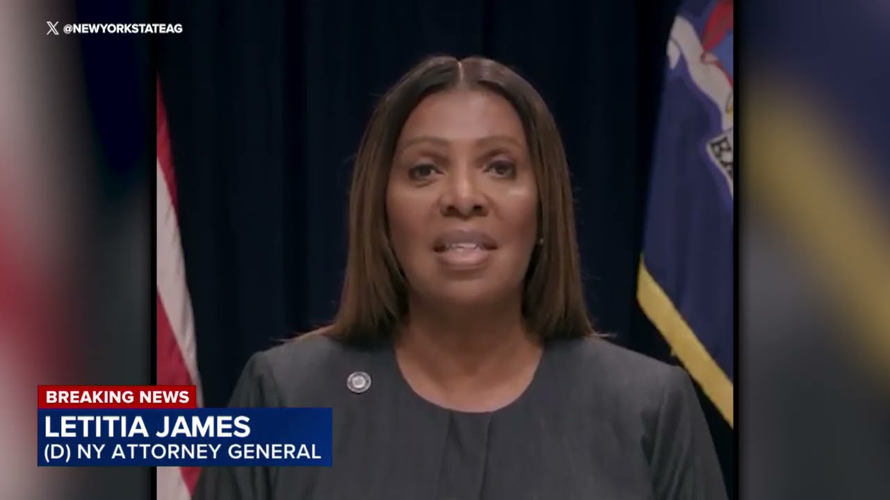 NY Attorney General Letitia James responds after being indicted by grand jury for alleged fraud