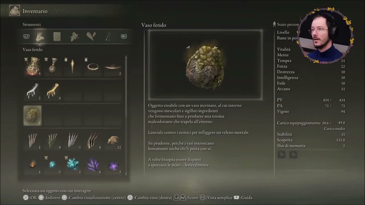 Sabaku si emoziona per un vaso di merda in Elden Ring