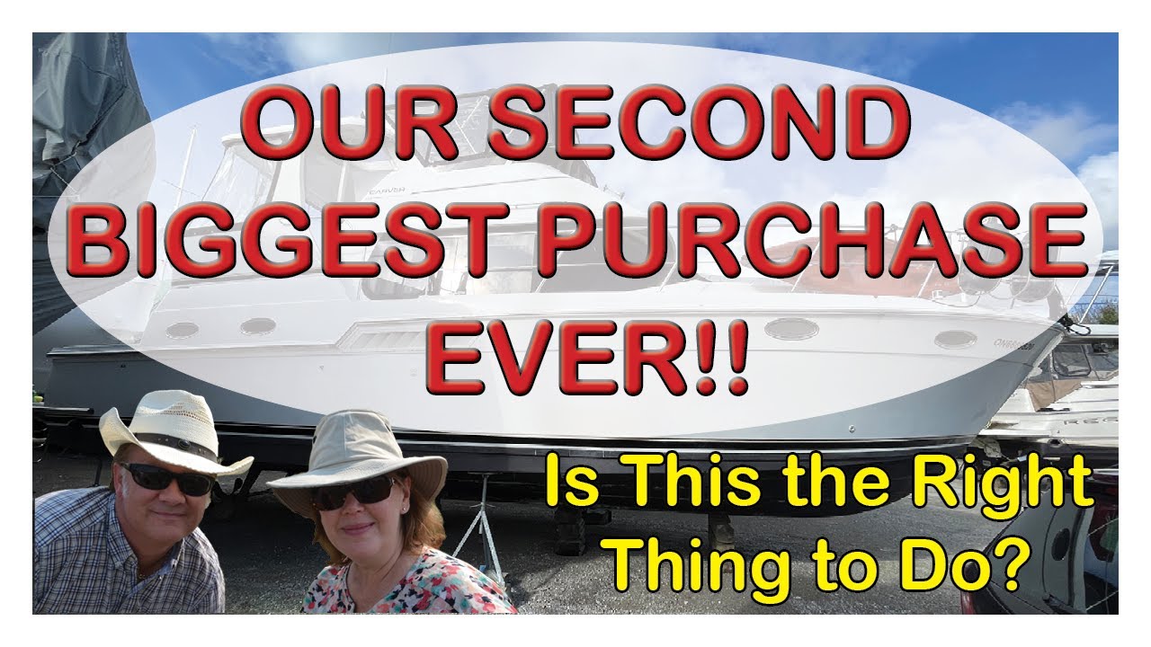 Our Second Biggest Purchase Ever: Buying a Carver 404 Motor Yacht | S1 E2