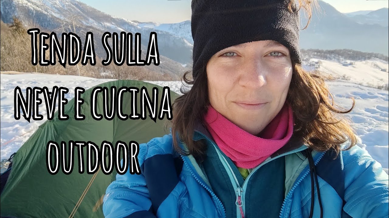 PERNOTTAMENTO invernale in TENDA sulla NEVE - Valsassina