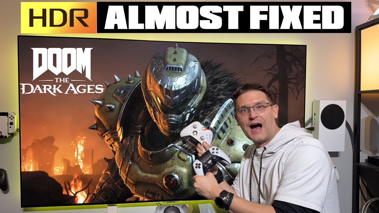 Лучшие настройки HDR — Doom: The Dark Ages — исправление размытого HDR для ПК/Xbox/PS5