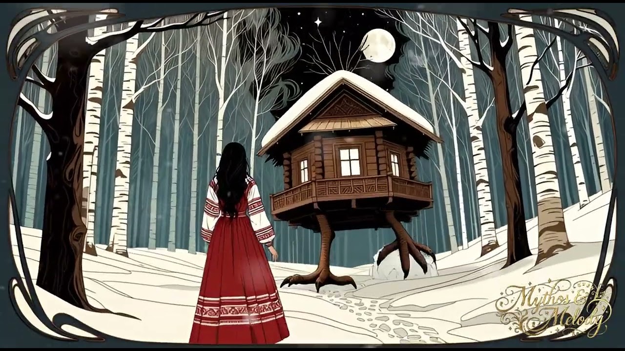 🇷🇺 Baba Yaga's Lullaby (Russia) Dark Slavic Folk | Mythos & Melody