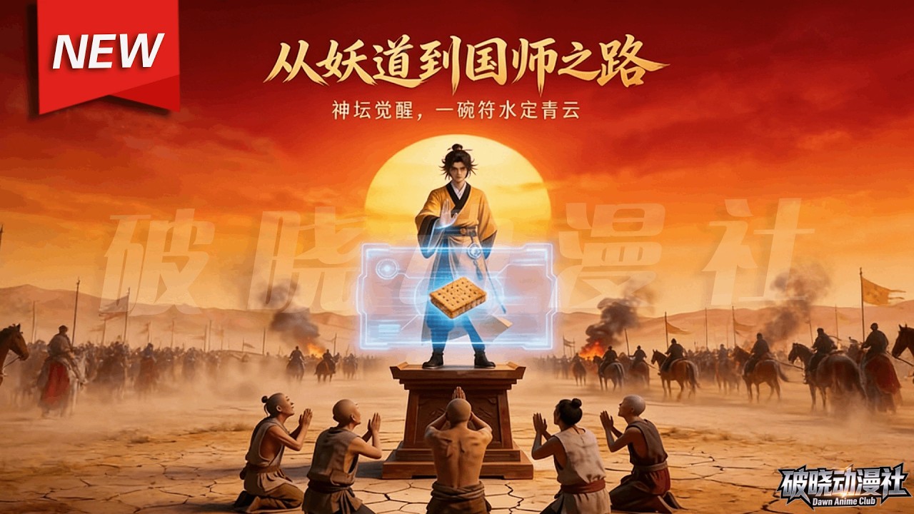 MULTISUB📢新番上线《从妖道到国师之路》第1~60集丨穿越者刘玄成为骗子妖道，觉醒可兑换物资的无敌声望系统，开启争霸之路！#漫剧 #破晓动漫社