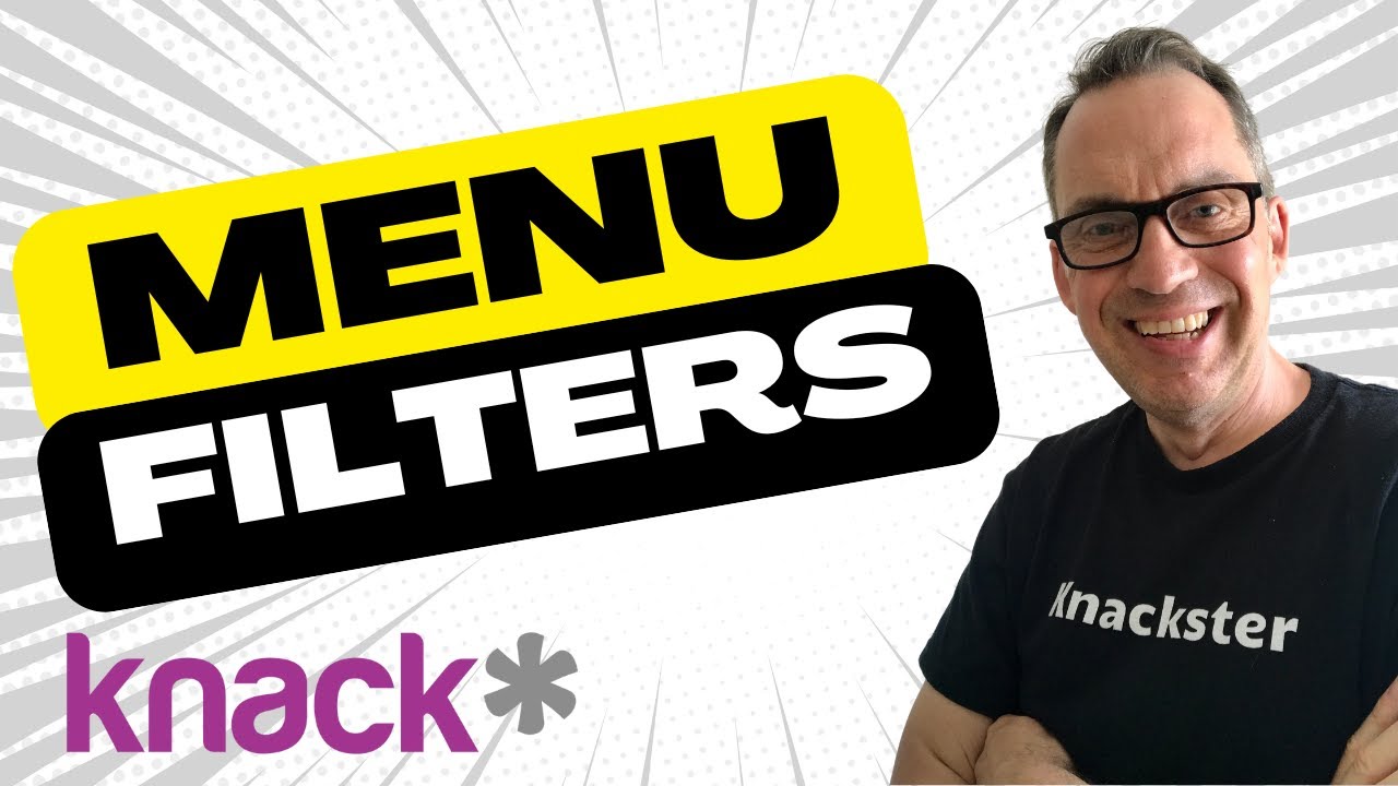 Menu-Based Custom Filtering Techniques