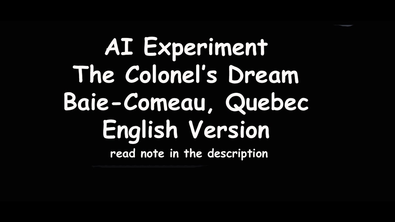 (2002) 2026 English - The Colonel's Dream Baie Comeau Quebec