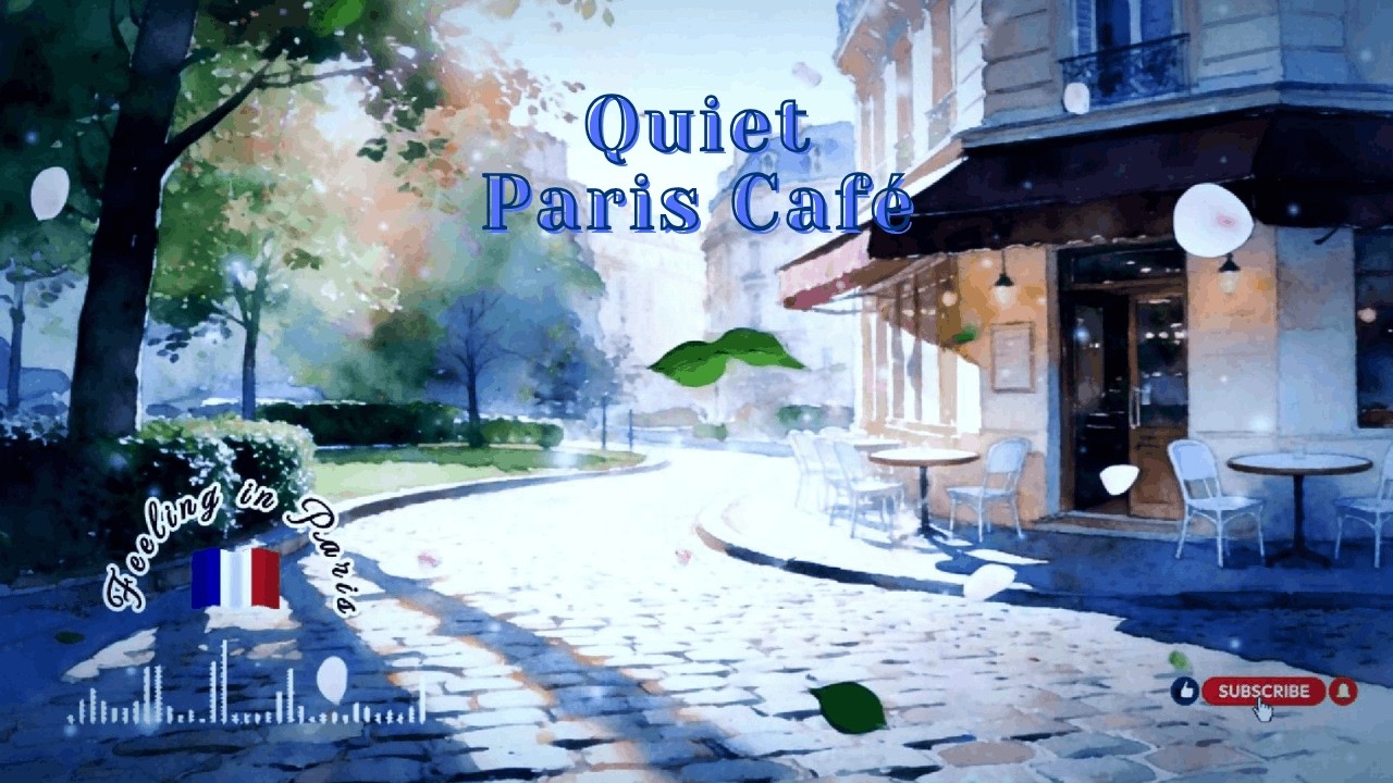Silence du Petit Café • French Cafe Music Piano & Accordion
