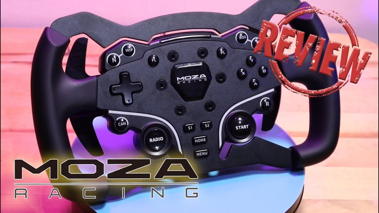 MOZA Racing ES Formula Wheel MOD [ОБЗОР] Улучшение руля ES по отличной цене!