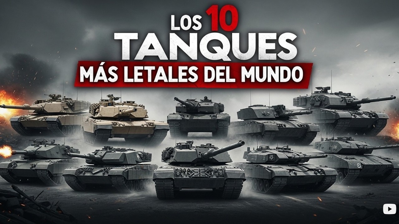 Nadie quiere enfrentarse a estos 10 tanques de guerra
