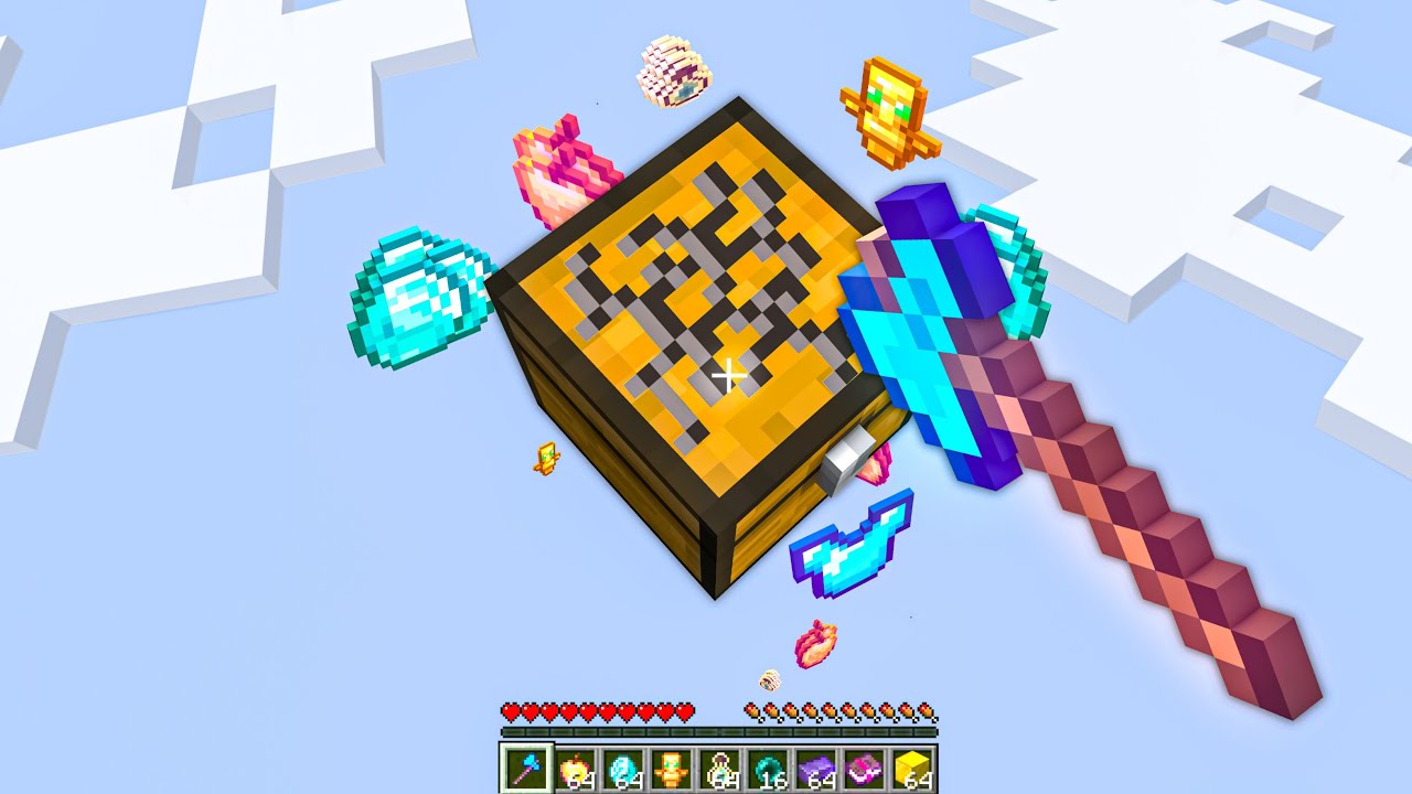 Minecraft, de az egész világ egy VÉGTELEN LÁDÁBÓL áll!!!