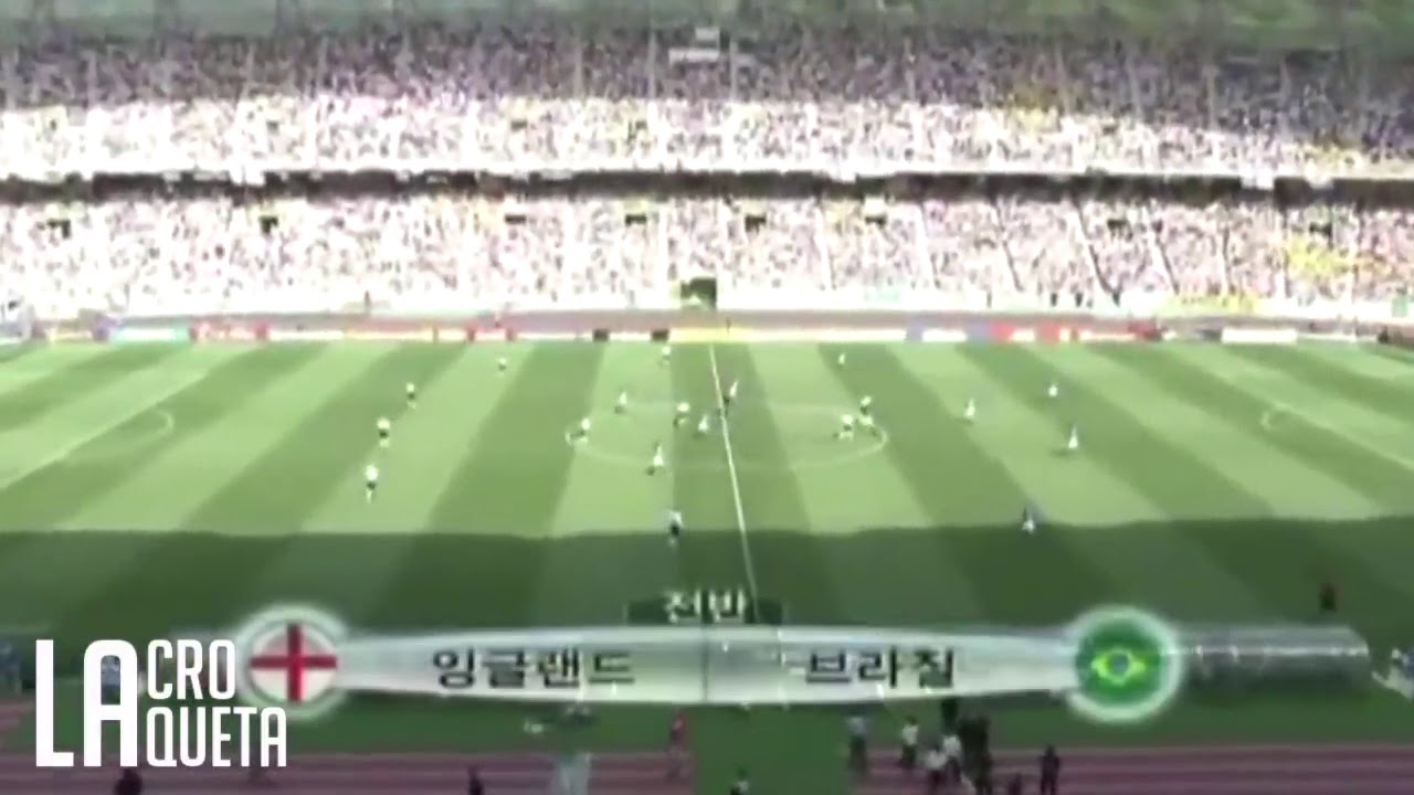 Brazil vs  England  world cup 2002