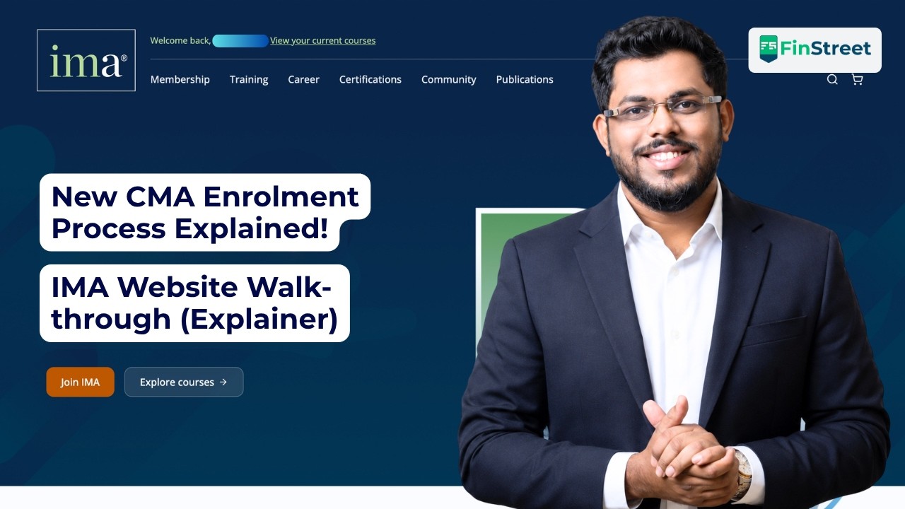 New US CMA Registration Process Explained | IMA Website Walk-through (NOT FOR FINSTREET STUDENTS)