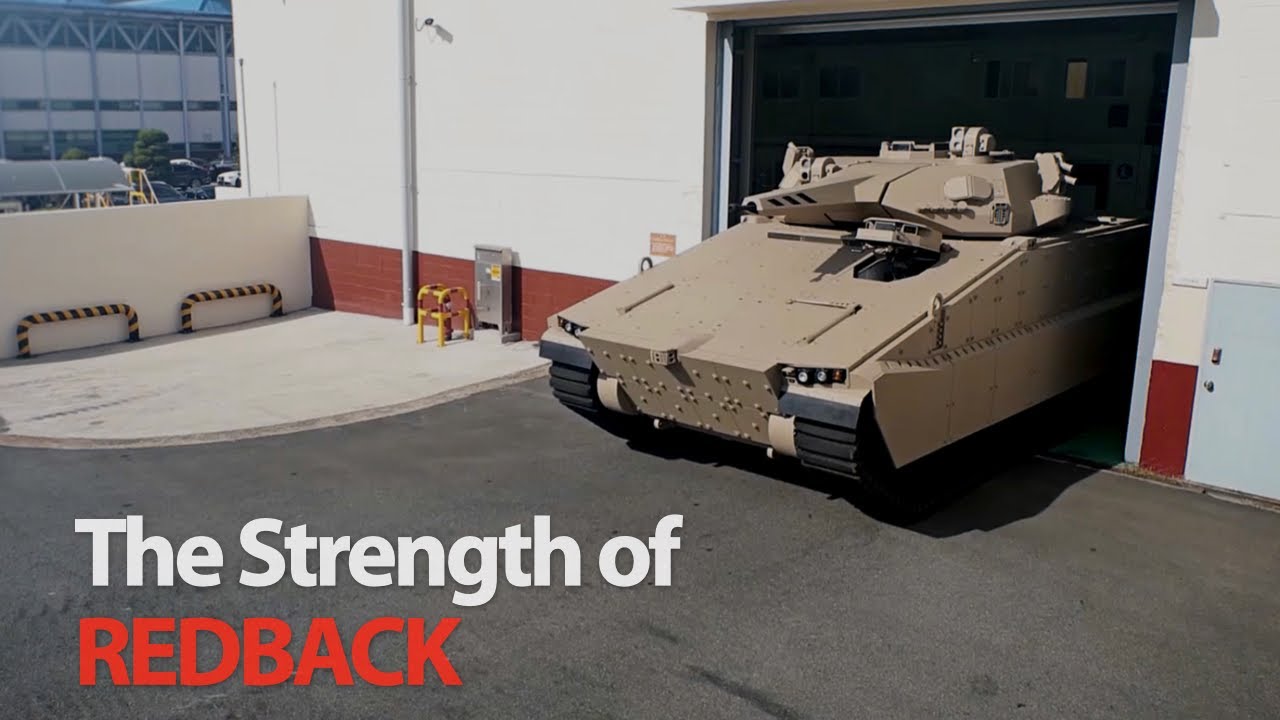 The Strength of Redback, a 5th-generation IFV built by Hanwha Defense