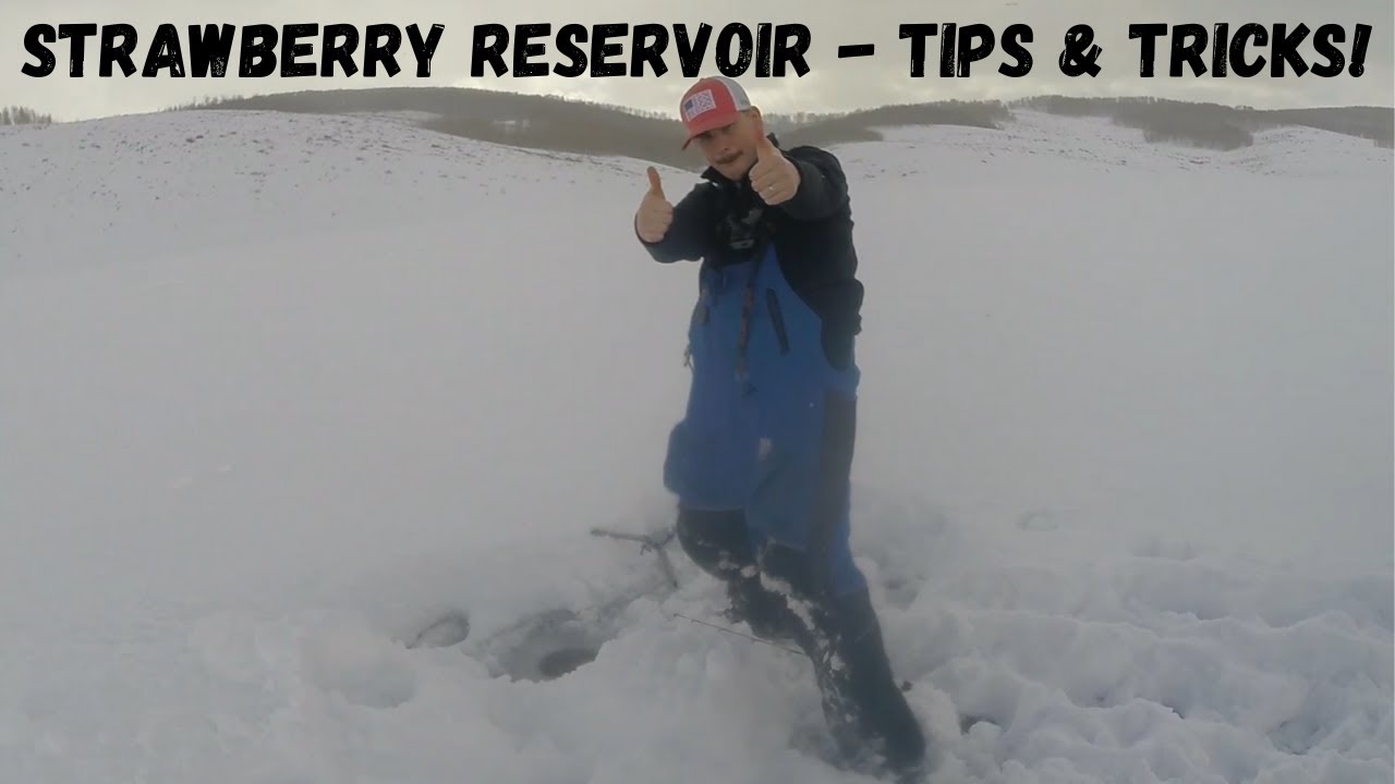 Strawberry Reservoir Ice Fishing Tips!
