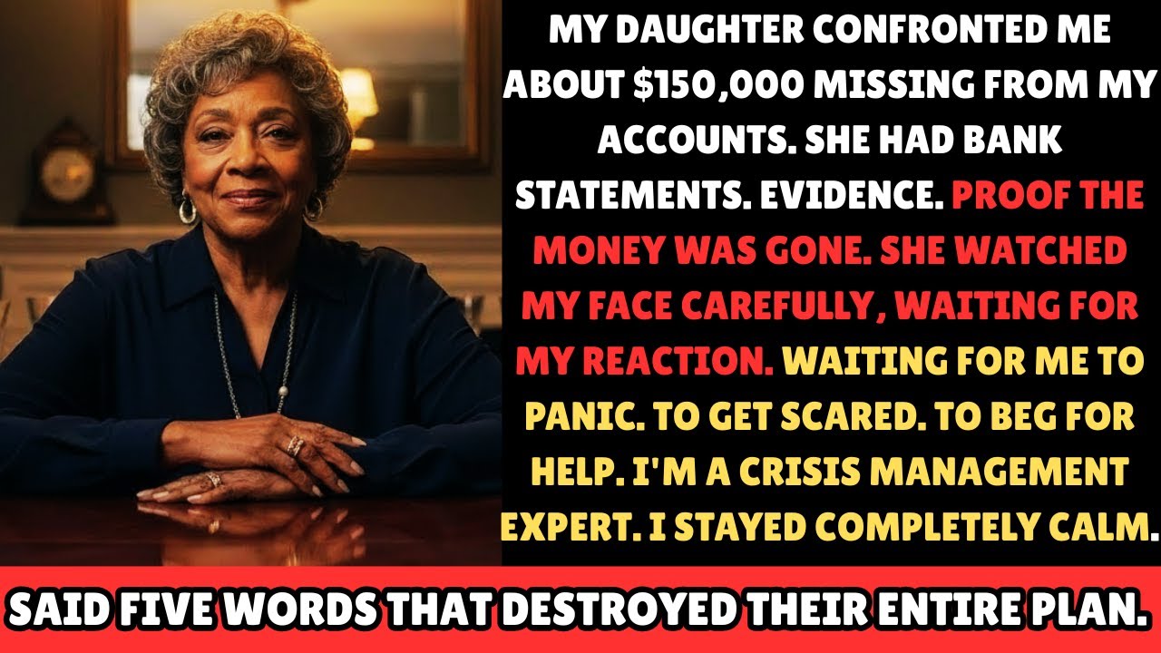 My Daughter and my Son in-law Thought I Would Panic About the Money — But I Didn’t.........