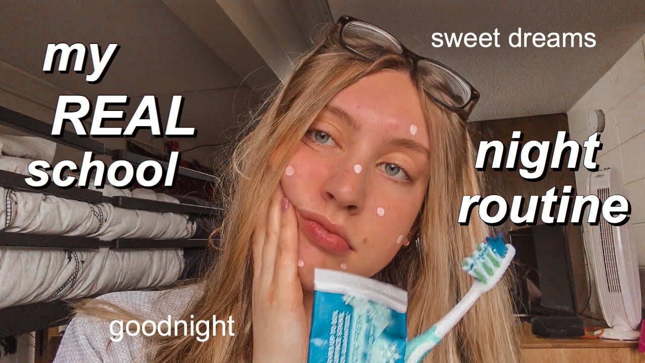 my REAL after school night routine
