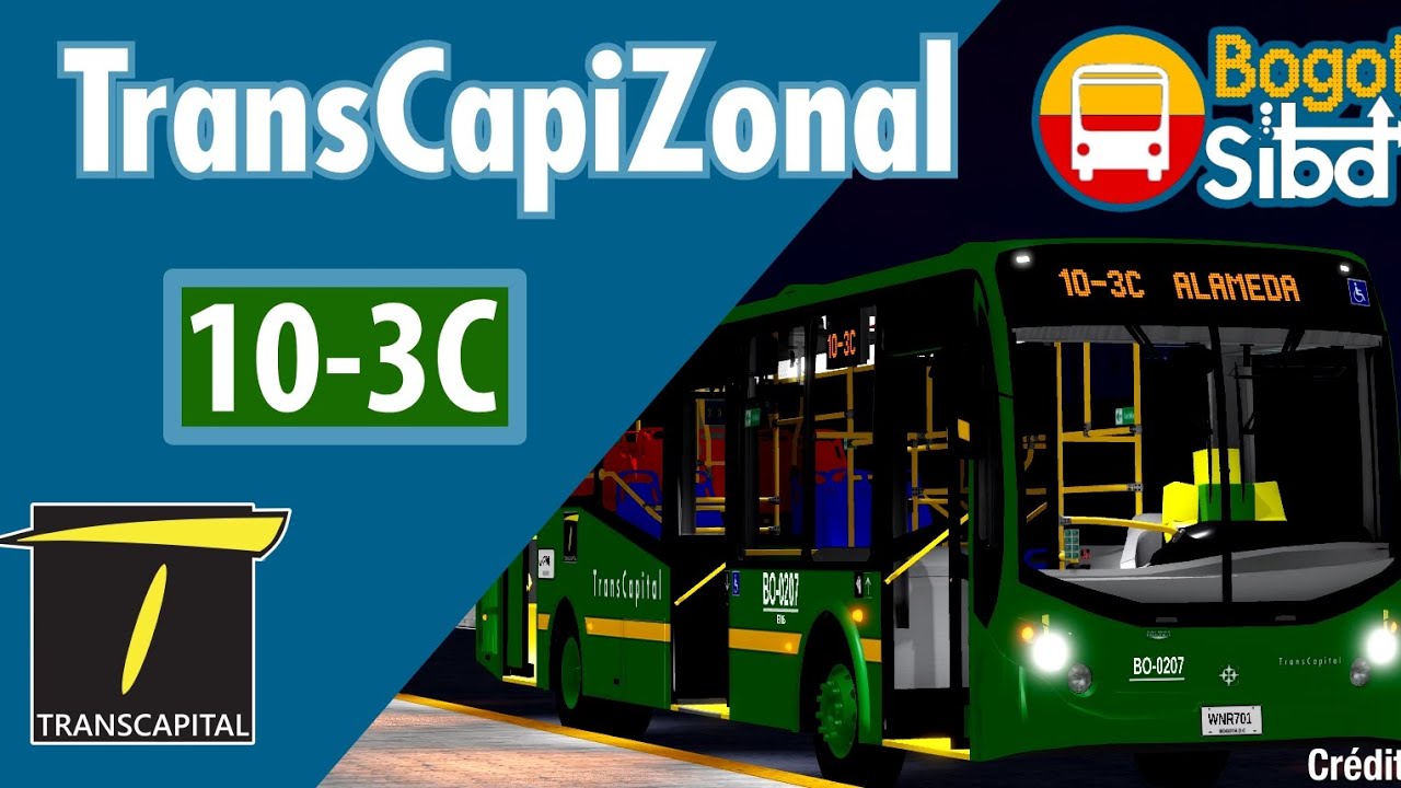TransCapiZonal 10-3C Alameda | Bogotá SIBID Bus