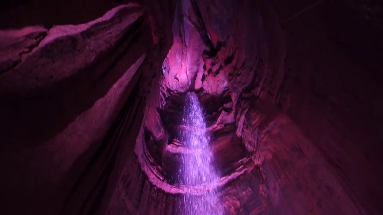 Elevator Ride and Views of Ruby Falls, in Chattanooga, TN