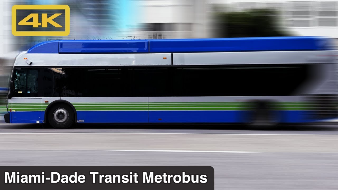 Miami-Dade Transit Metrobus 119 Aventura Mall to Sunny Isles Beach, New Flyer XN40, 4K Bus Ride