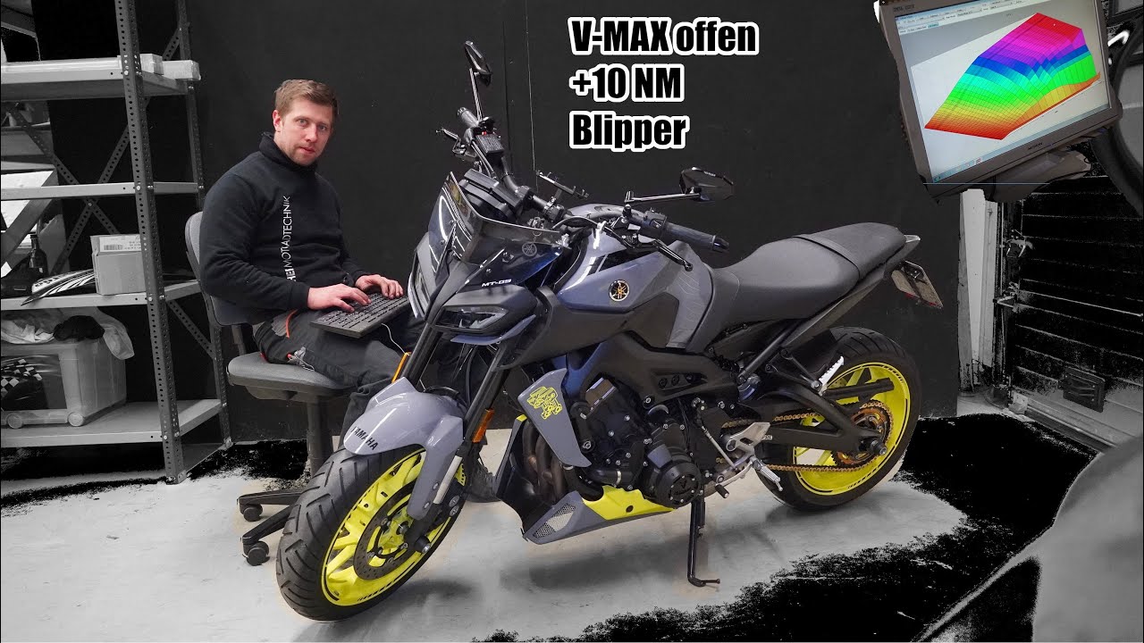Quickshifter und Blipper Yamaha MT09  | Steuergerätoptimierung Ecu Programmierung